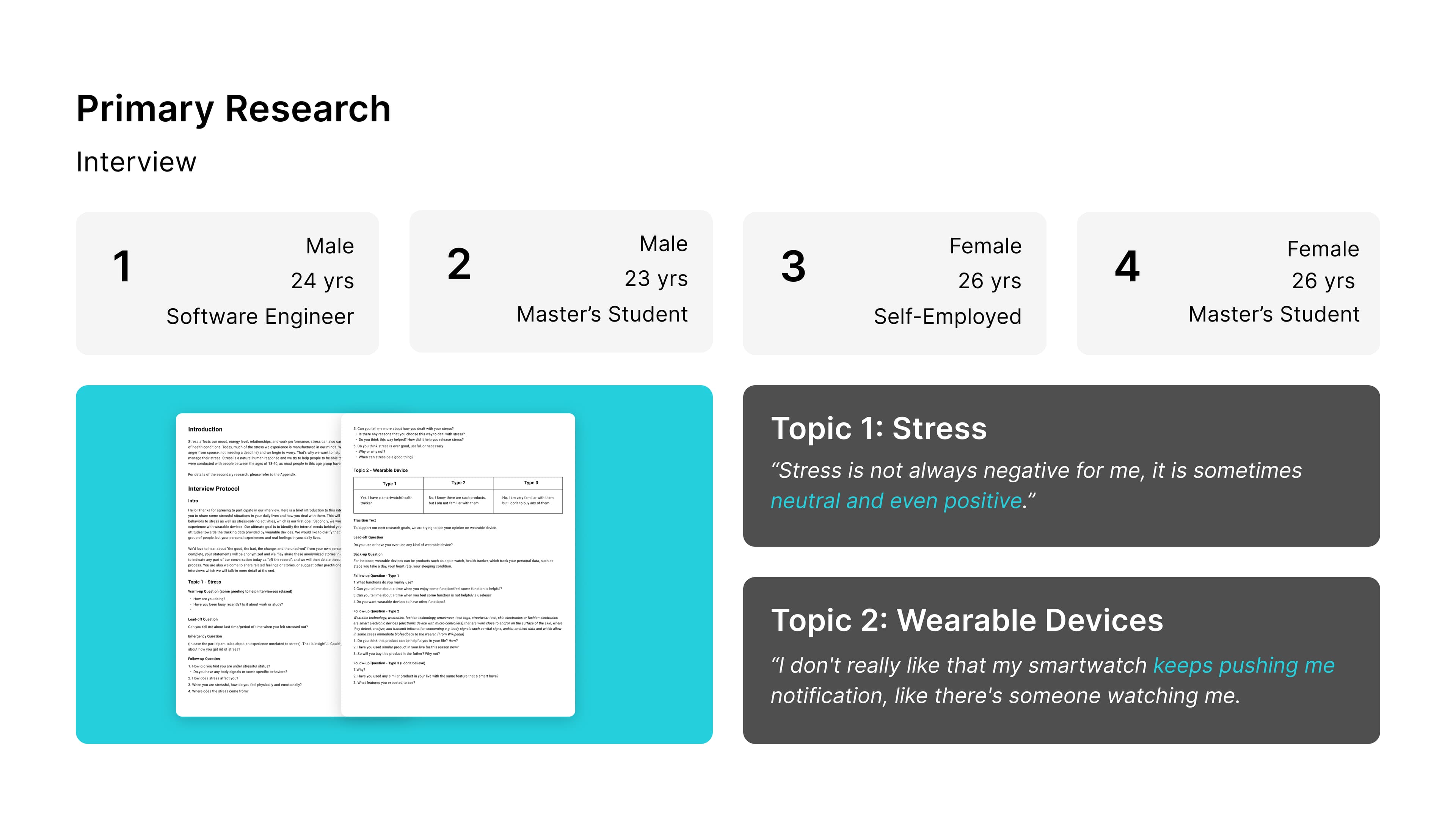 Research findings 2