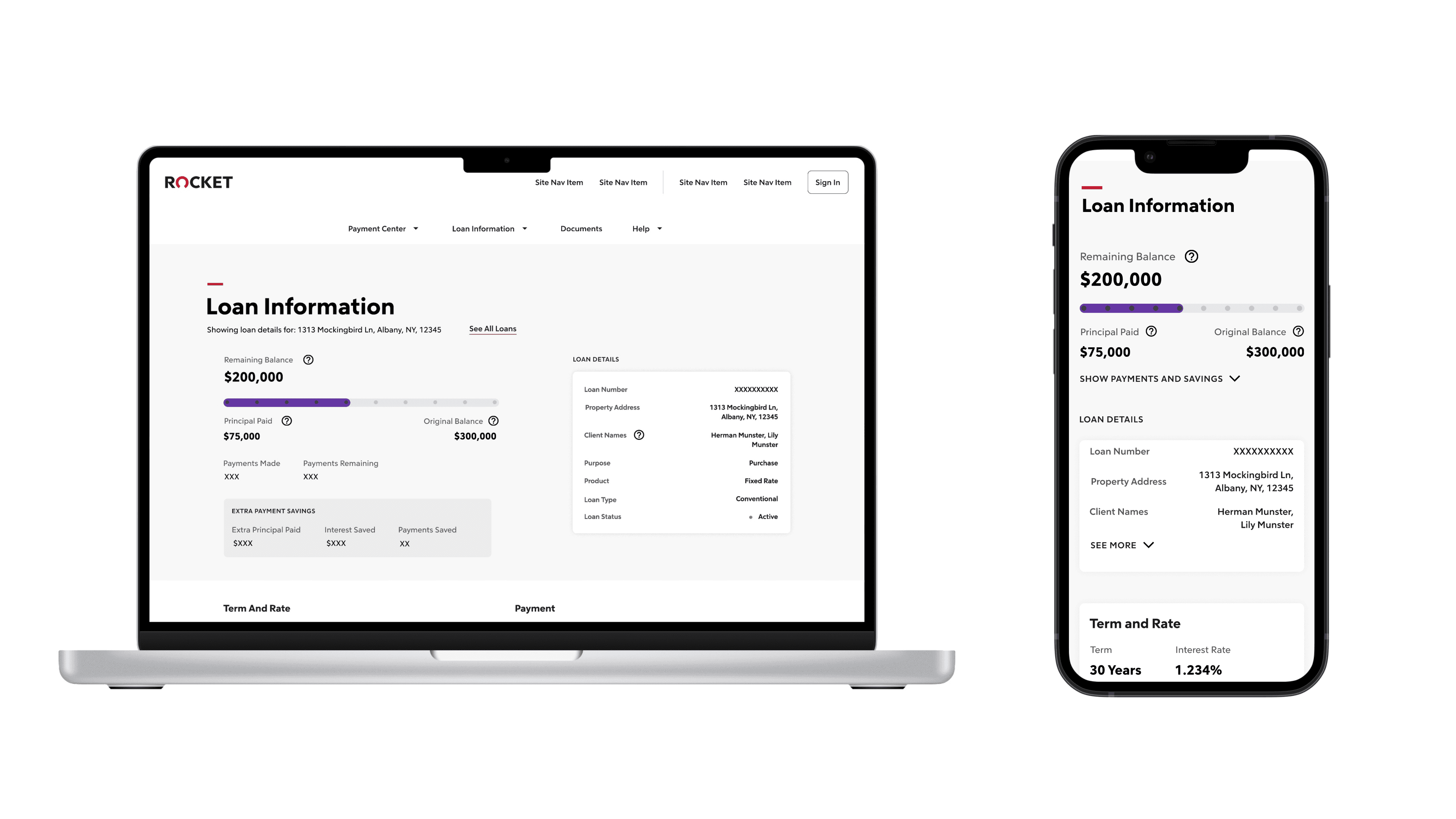 Iterated loan page