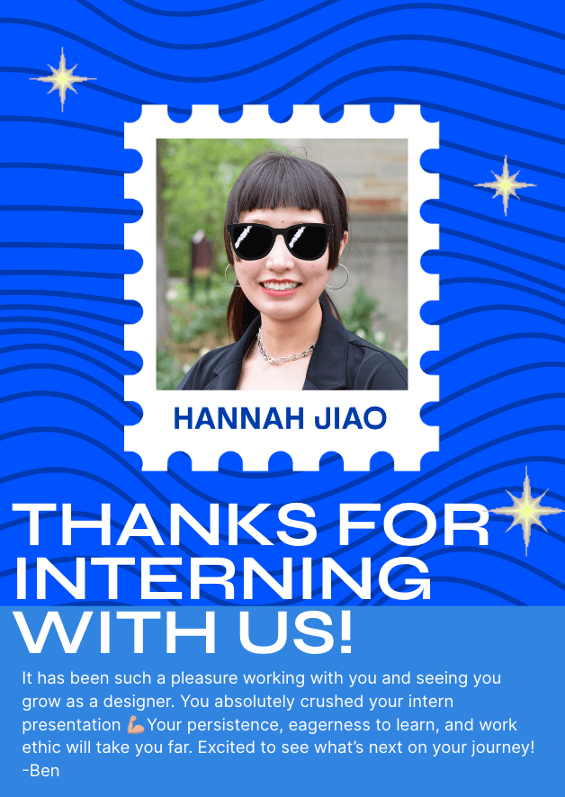 Thank-you note from a Coinbase teammate 1