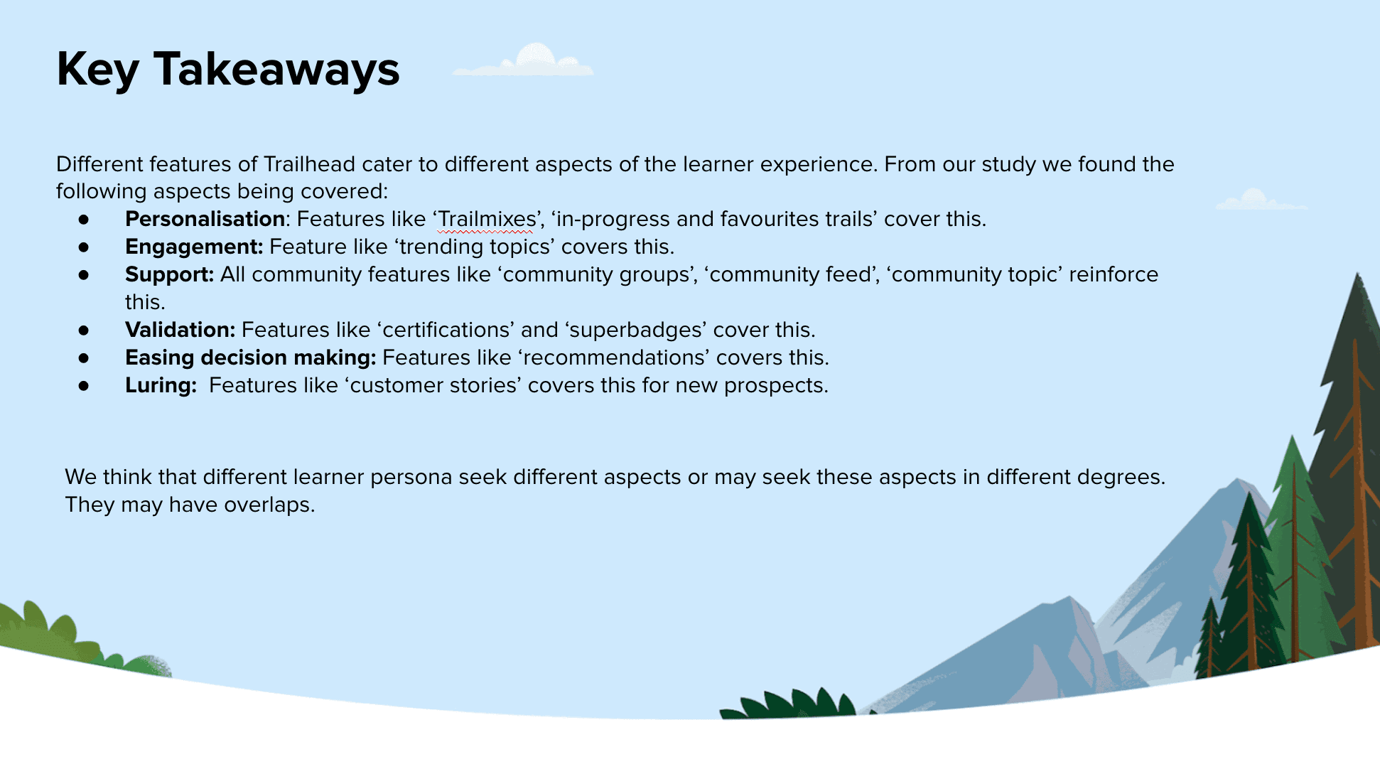 User journey